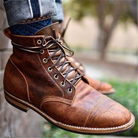 Tobias | Premium Lederstiefel Herren Handgefertigt, Komfortabel & Zeitlos