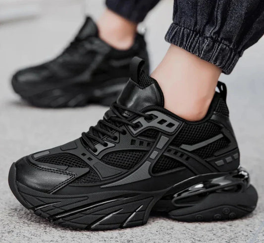 Cozok | Sportschuhe Herren Mesh mit Unsichtbarer Erhöhung 5