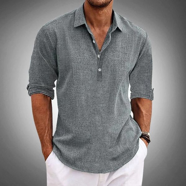 Variant image for Ricardo Herren Polo Shirt – Atmungsaktiv aus 100% Leinen, Stilvoll und Lässig-29