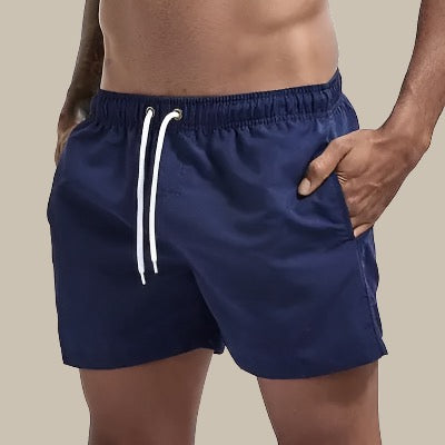 Tauch | Badeshorts Herren Schnelltrocknend mit Elastischem Bund