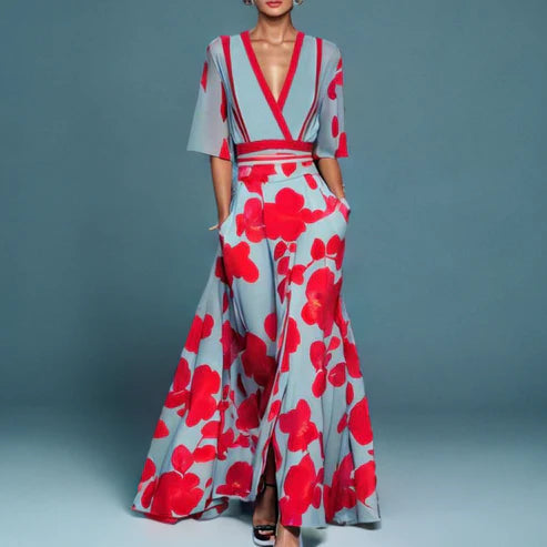 Gloria | Kleid mit eleganten Ärmeln