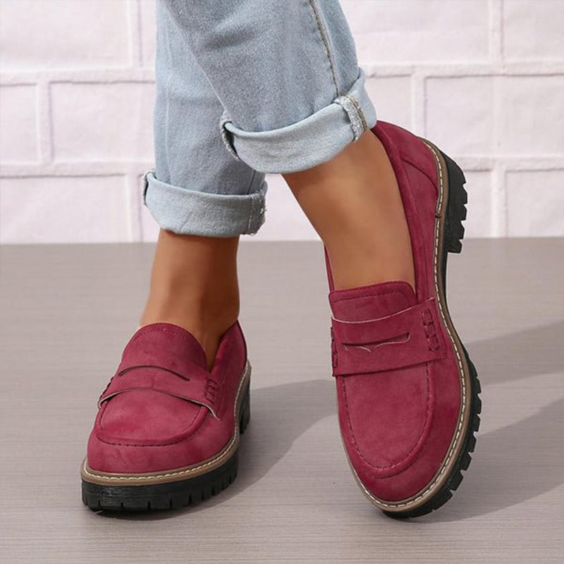 Fritha | Damen Wildleder, Elegante Loafer