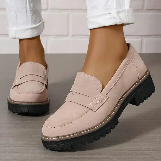 Fritha | Damen Wildleder, Elegante Loafer